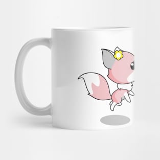 Little foxes in love. Mug